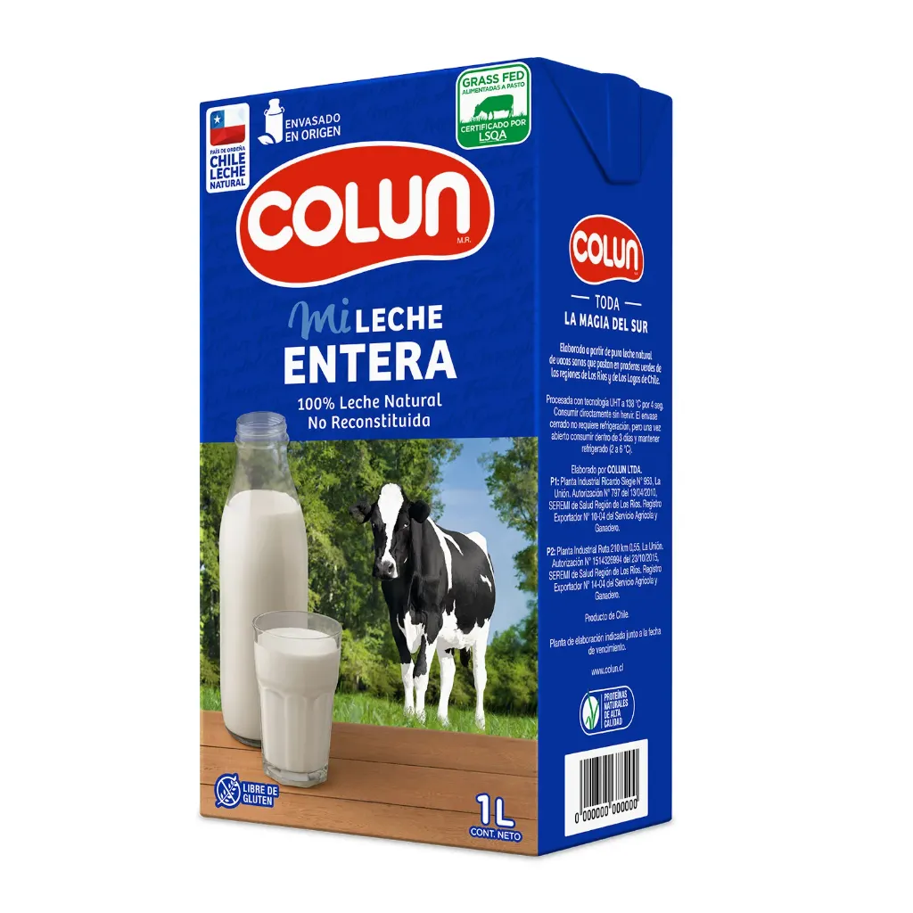 Leche Entera Colun 1L