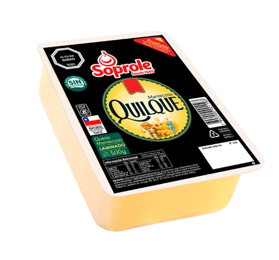 Queso Mantecoso Laminado Quilque 500g