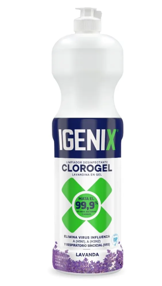Cloro Gel Igenix 900ml Lavanda 1UN