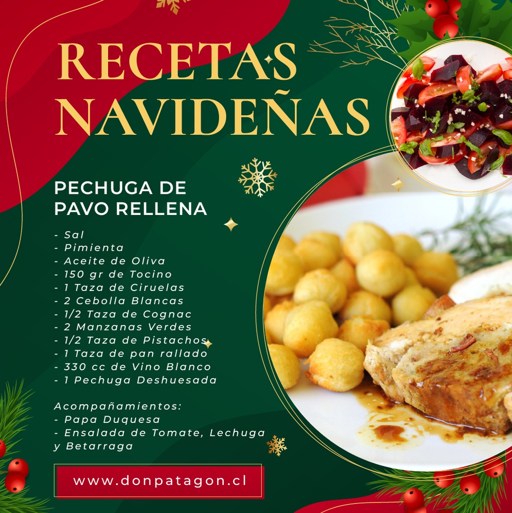 Pechuga de Pavo Rellena