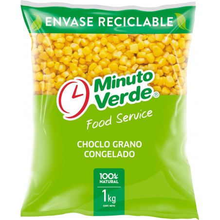Choclo Congelado Minuto Verde 1Kg
