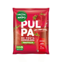 Pulpa de Frutilla Frutos del Maipo 1Kg