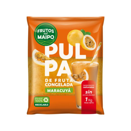 Pulpa de Maracuyá Frutos del Maipo 1Kg
