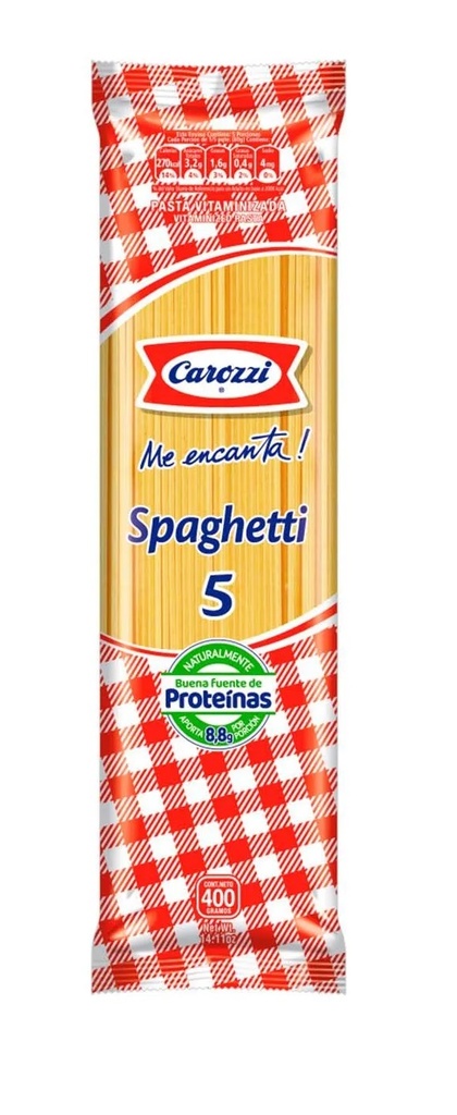 Carozzi Spaghetti 5 400gr