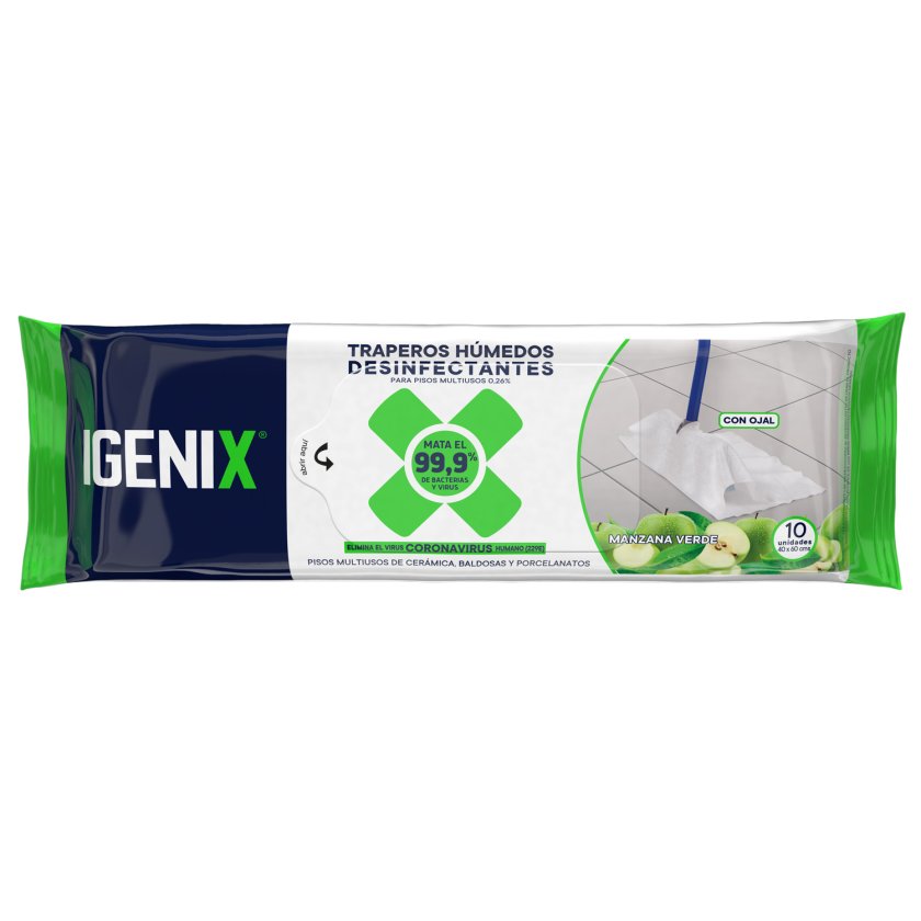 Trapero de piso Desinfectante Igenix 10 UN