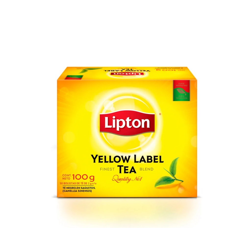 Té Yellow Label Lipton 50UN